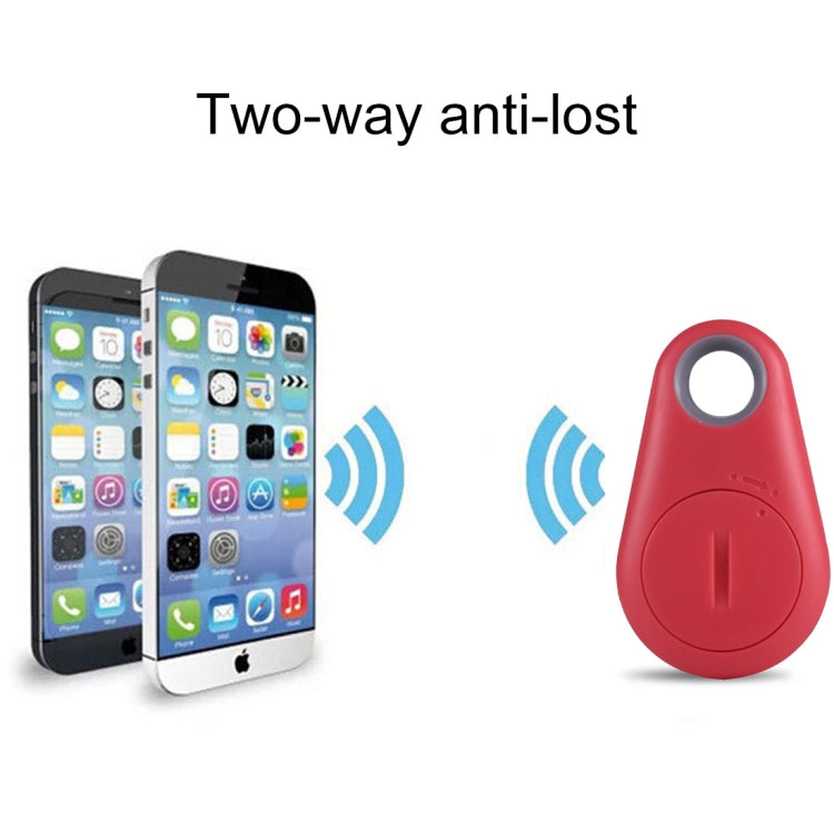iTAG Smart Wireless Bluetooth V4.0 Tracker Finder Key Anti- lost Alarm Locator Tracker(Red) by bashfashion