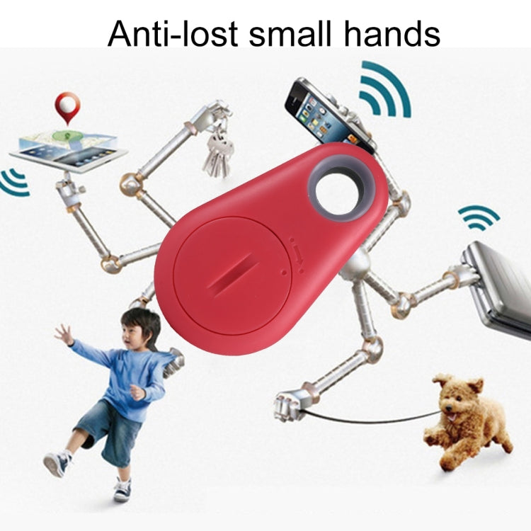iTAG Smart Wireless Bluetooth V4.0 Tracker Finder Key Anti- lost Alarm Locator Tracker(Red) by bashfashion