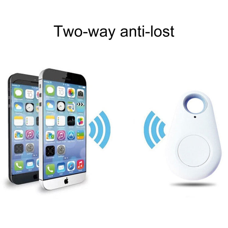 iTAG Smart Wireless Bluetooth V4.0 Tracker Finder Key Anti- lost Alarm Locator Tracker(White) by bashfashion