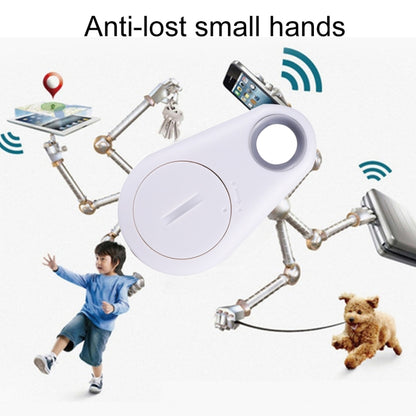 iTAG Smart Wireless Bluetooth V4.0 Tracker Finder Key Anti- lost Alarm Locator Tracker(White) by bashfashion
