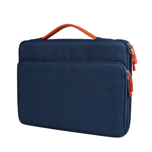 ND03S 13.3 inch Business Casual Laptop Bag(Navy Blue) by bashfashion