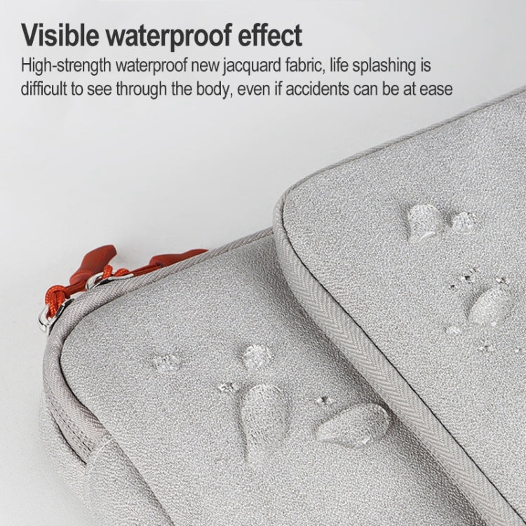 ND03S 13.3 inch Business Casual Laptop Bag(Grey) by bashfashion