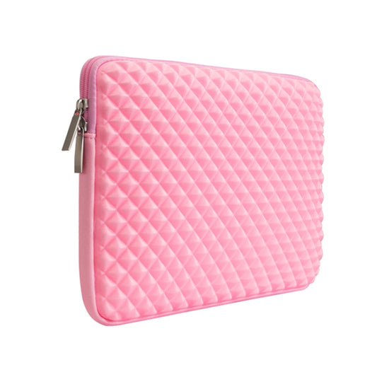Diamond Texture Laptop Liner Bag, Size: 14-15.4 inch (Pink) by bashfashion