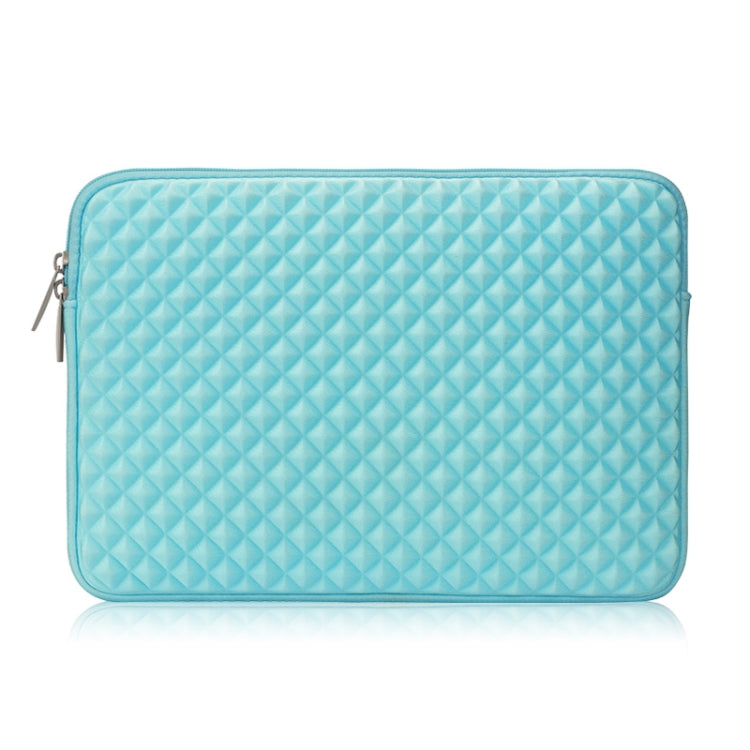Diamond Texture Laptop Liner Bag, Size: 14-15.4 inch (Mint Green) by bashfashion