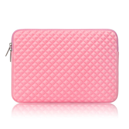 Diamond Texture Laptop Liner Bag, Size: 15.6 inch (Pink) by bashfashion