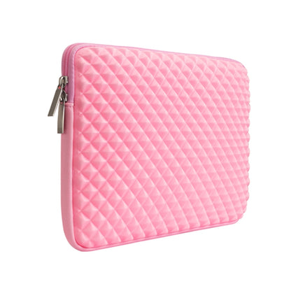 Diamond Texture Laptop Liner Bag, Size: 15.6 inch (Pink) by bashfashion