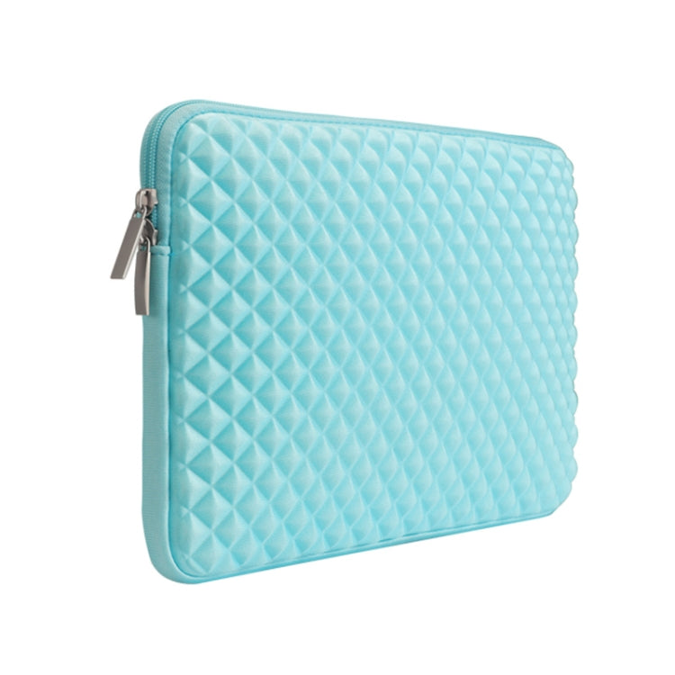Diamond Texture Laptop Liner Bag, Size: 15.6 inch (Mint Green) by bashfashion