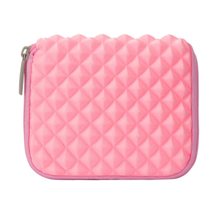 Diamond Texture Laptop Power Bag, Size: 16 x 13 x 1.5cm (Pink) by bashfashion