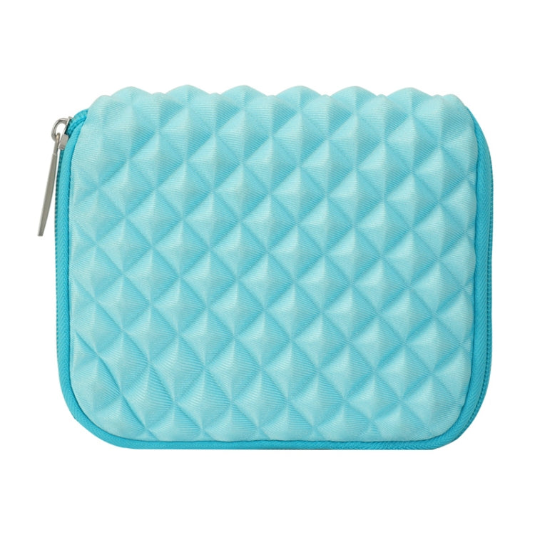 Diamond Texture Laptop Power Bag, Size: 16 x 13 x 1.5cm (Mint Green) by bashfashion