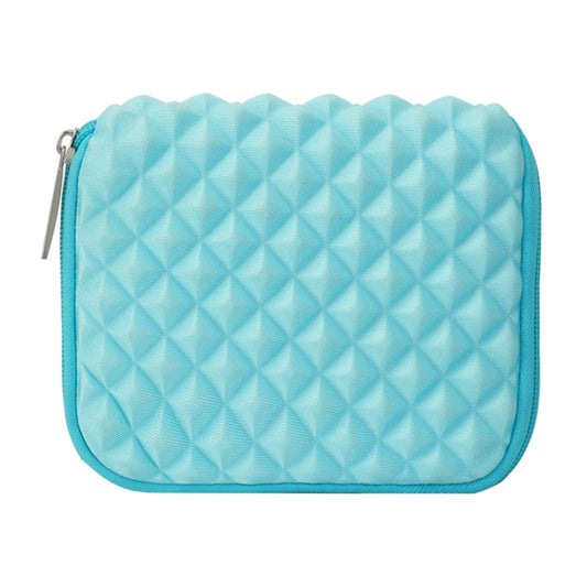Diamond Texture Laptop Power Bag, Size: 16 x 13 x 1.5cm (Mint Green) by bashfashion