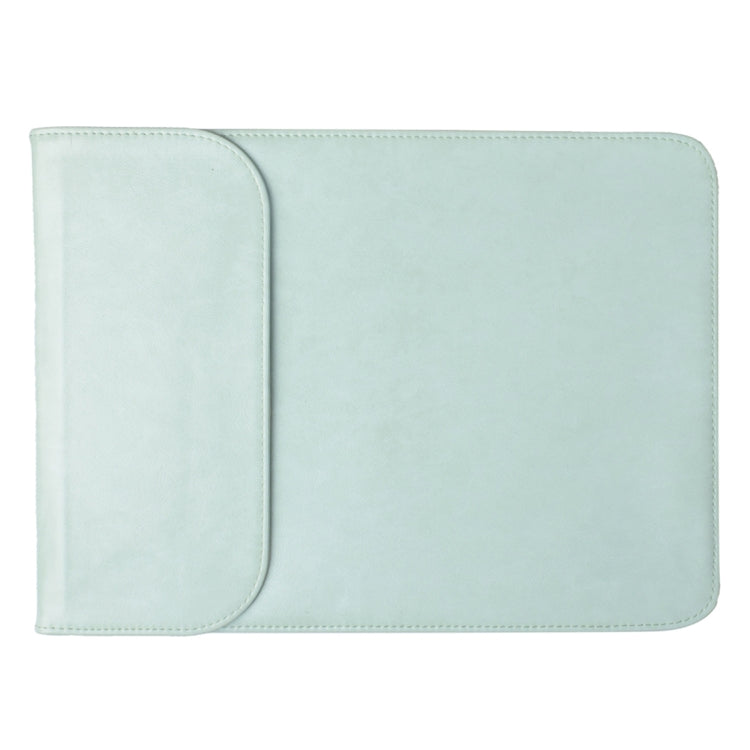 11.6 inch PU + Nylon Laptop Bag Case Sleeve Notebook Carry Bag, For MacBook, Samsung, Xiaomi, Lenovo, Sony, DELL, ASUS, HP(Mint Green) by bashfashion