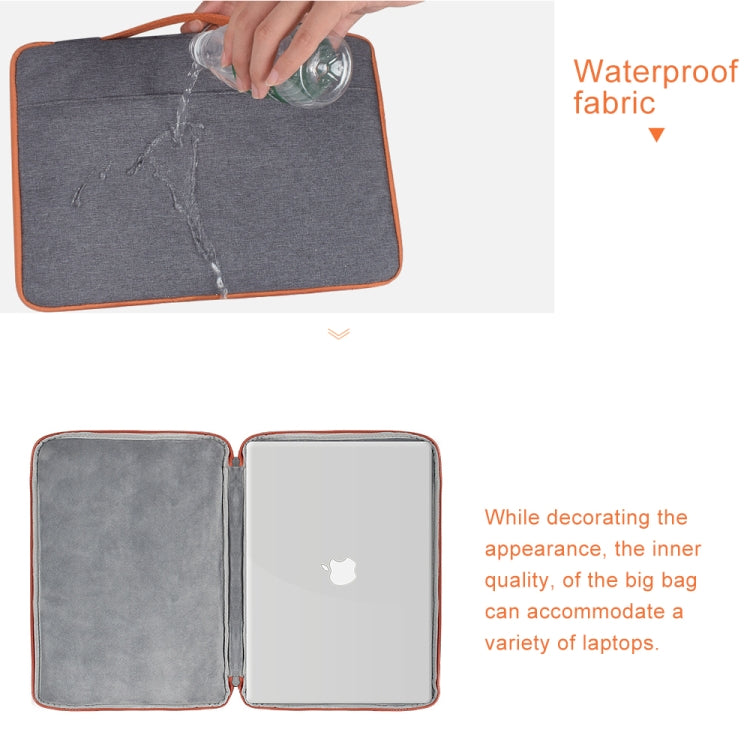 11.6 inch Fashion Casual Polyester + Nylon Laptop Handbag Briefcase Notebook Cover Case, For Macbook, Samsung, Lenovo, Xiaomi, Sony, DELL, CHUWI, ASUS, HP(Pink) by bashfashion