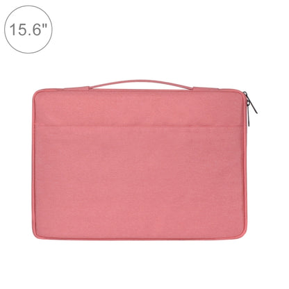 15.6 inch Fashion Casual Polyester + Nylon Laptop Handbag Briefcase Notebook Cover Case, For Macbook, Samsung, Lenovo, Xiaomi, Sony, DELL, CHUWI, ASUS, HP(Pink) by bashfashion