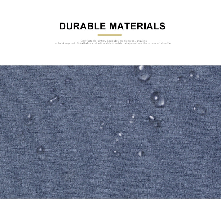 OSOCE S63 Breathable Wear-resistant Shoulder Handheld Zipper Laptop Bag For 15 inch and Below Macbook, Samsung, Lenovo, Sony, DELL Alienware, CHUWI, ASUS, HP (Blue) by OSOCE