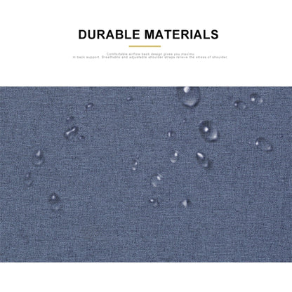 OSOCE S63 Breathable Wear-resistant Shoulder Handheld Zipper Laptop Bag For 15 inch and Below Macbook, Samsung, Lenovo, Sony, DELL Alienware, CHUWI, ASUS, HP (Blue) by OSOCE