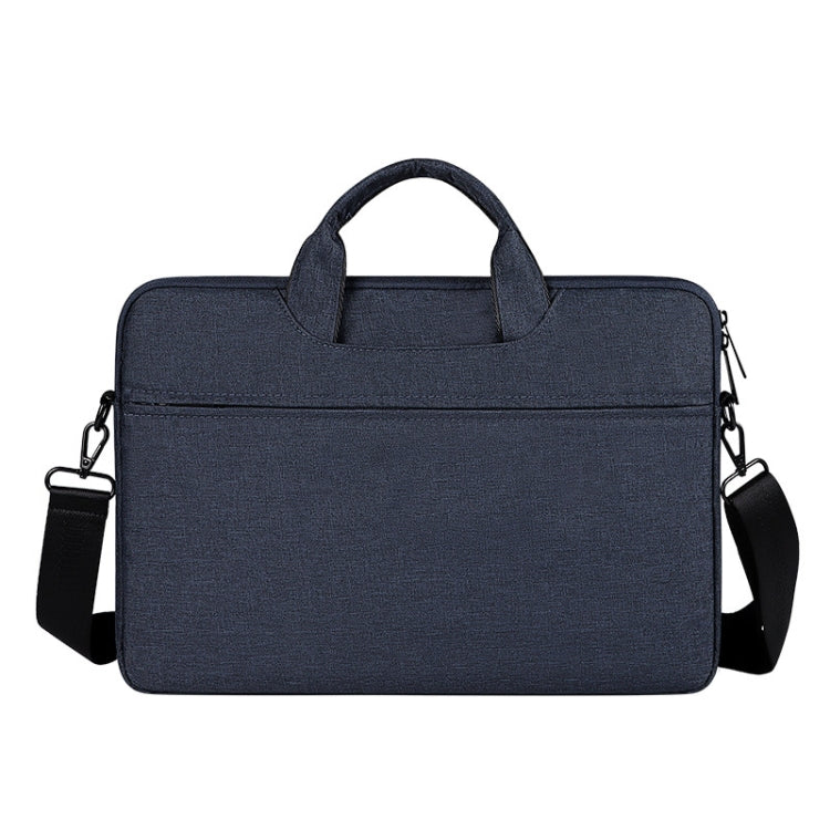 ST01S Waterproof Oxford Cloth Hidden Portable Strap One-shoulder Handbag for 13.3 inch Laptops (Navy Blue) by bashfashion