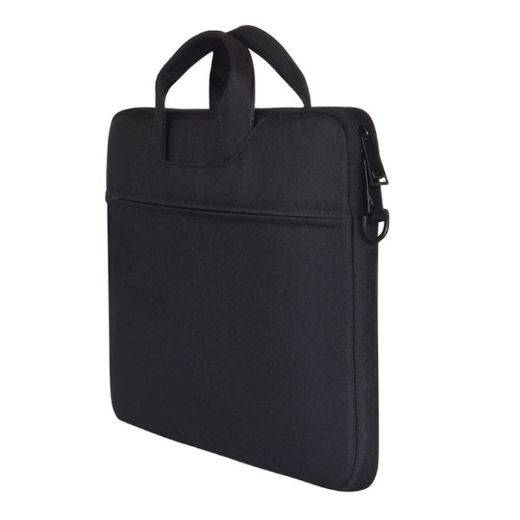 ST01S Waterproof Oxford Cloth Hidden Portable Strap One-shoulder Handbag for 15.6 inch Laptops(Black) by bashfashion