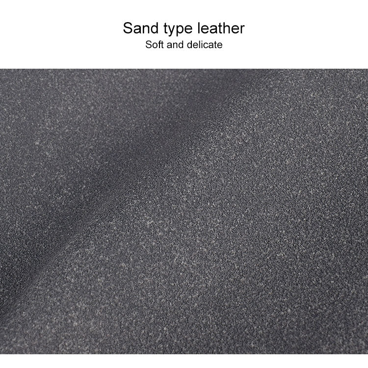 ST06S Waterproof PU Leather Zipper Hidden Portable Strap One-shoulder Handbag for 15.6 inch Laptops, with Magic Stick & Suitcase Belt (Light Grey) by bashfashion