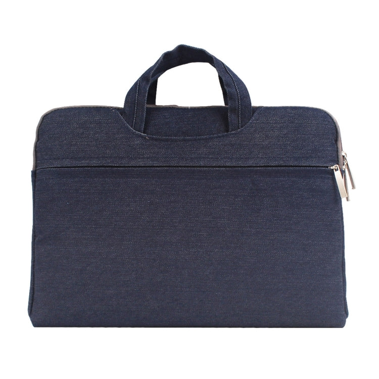 11.6 inch Portable Handheld Laptop Bag for Laptop(Dark Blue) by bashfashion