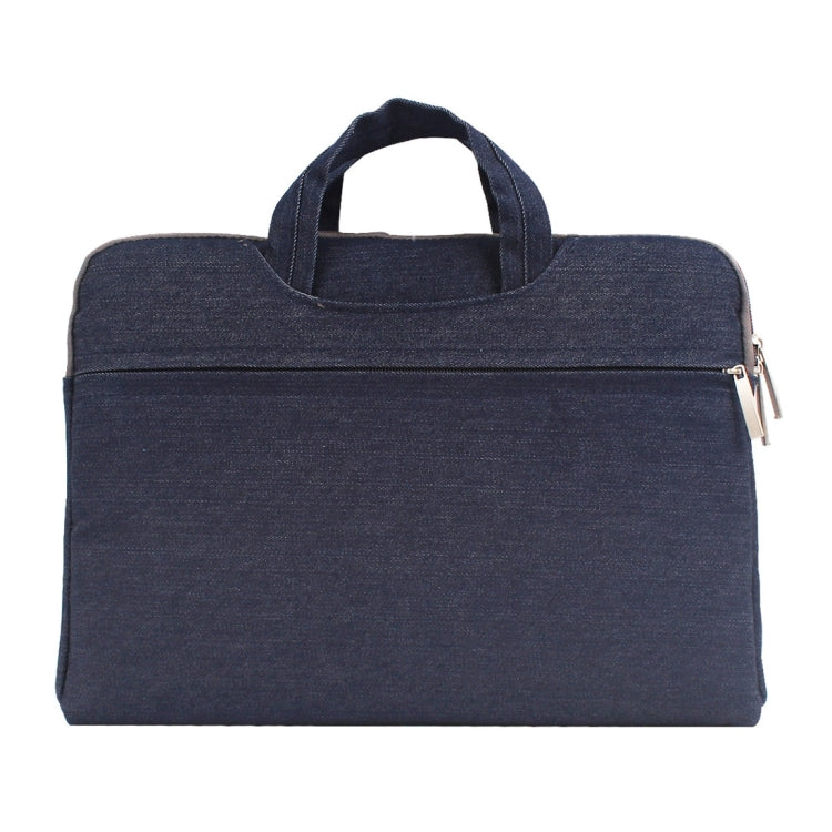 11.6 inch Portable Handheld Laptop Bag for Laptop(Dark Blue) by bashfashion