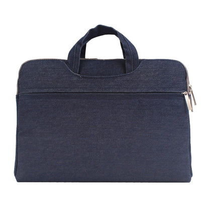 11.6 inch Portable Handheld Laptop Bag for Laptop(Dark Blue) by bashfashion