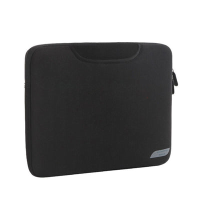12 inch Portable Air Permeable Handheld Sleeve Bag for MacBook, Lenovo and other Laptops, Size:32x21x2cm(Black) by bashfashion