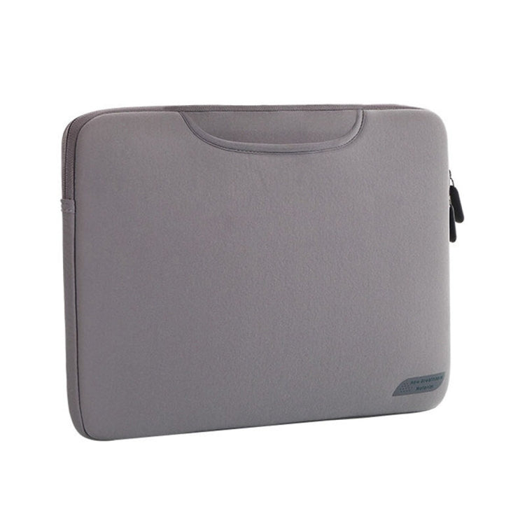 12 inch Portable Air Permeable Handheld Sleeve Bag for MacBook, Lenovo and other Laptops, Size:32x21x2cm(Grey) by bashfashion
