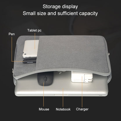 POFOKO C210 12.5-13 inch Denim Business Laptop Liner Bag(Purple) by POFOKO