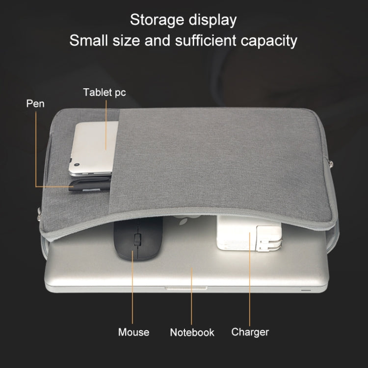 POFOKO C210 13.3 inch Denim Business Laptop Liner Bag(Blue) by POFOKO