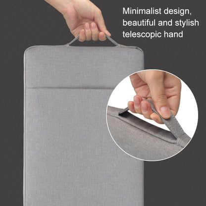 POFOKO C210 15.6 inch Denim Business Laptop Liner Bag(Grey) by POFOKO