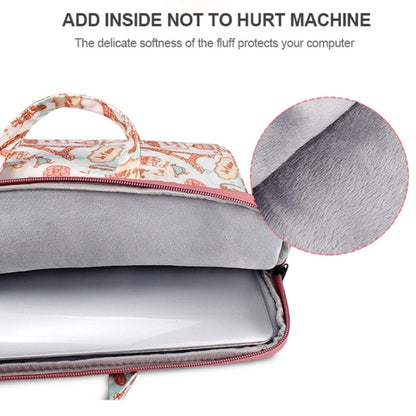 ST01DZ Canvas Waterproof Laptop Handbag for 13.3 inch Laptops by bashfashion