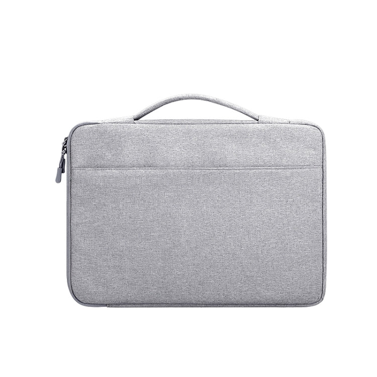 ND04 Oxford Cloth Waterproof Laptop Handbag for 13.3 inch Laptops, with Trunk Trolley Strap(Grey) by bashfashion