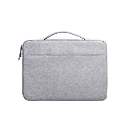 ND04 Oxford Cloth Waterproof Laptop Handbag for 13.3 inch Laptops, with Trunk Trolley Strap(Grey) by bashfashion