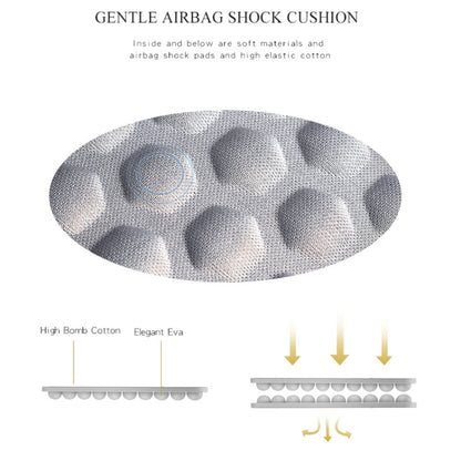 ND04 Oxford Cloth Waterproof Laptop Handbag for 13.3 inch Laptops, with Trunk Trolley Strap(Grey) by bashfashion