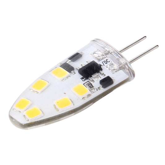 G4 2W 180LM Corn Light Bulb, 12 LED SMD 2835 Silicone, DC 12V, Big Size: 3.9x1.4x0.9cm(Warm White) by bashfashion