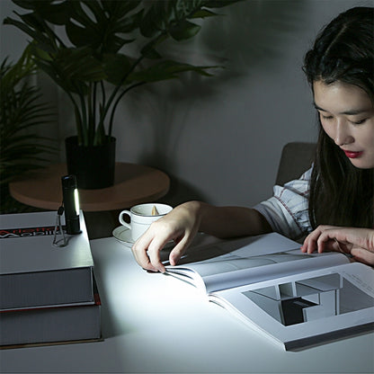 A2 USB Charging Waterproof Zoomable XPE + COB Flashlight with 3-Modes & Storage Box by bashfashion