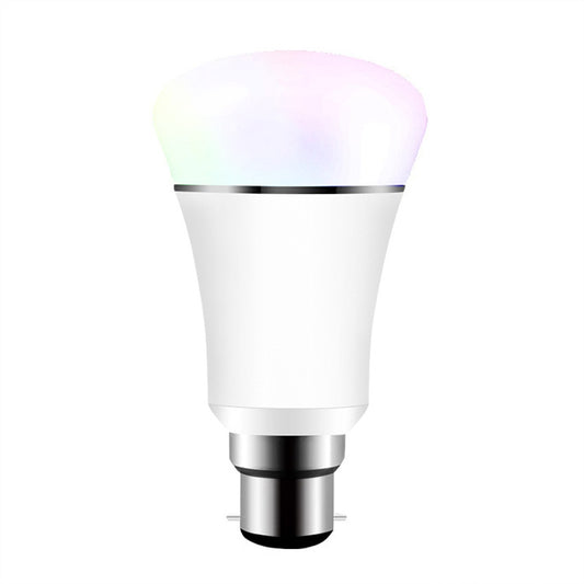 B22 7W RGBW WiFi Smart LED Light Bulb, 6000K LED Lamp Works with Alexa & Google Home, AC 85-265V by bashfashion