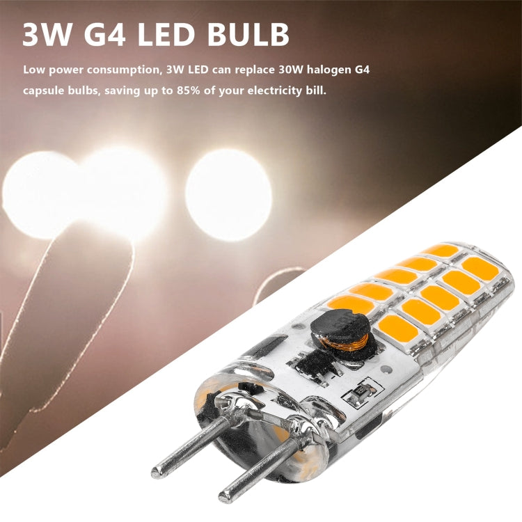 GY6.35 3W 245-280LM 20 LED SMD 2835 Dimmer Corn Light Bulb, AC/DC 12V(White Light) by bashfashion