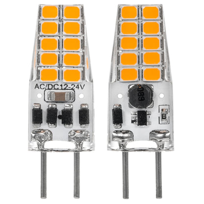 GY6.35 3W 245-280LM 20 LED SMD 2835 Dimmer Corn Light Bulb, AC/DC 12V(White Light) by bashfashion