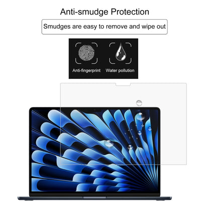 For MacBook Air 15.3 inch A2941 2023 25pcs 9H Explosion-proof Tempered Glass Film by bashfashion