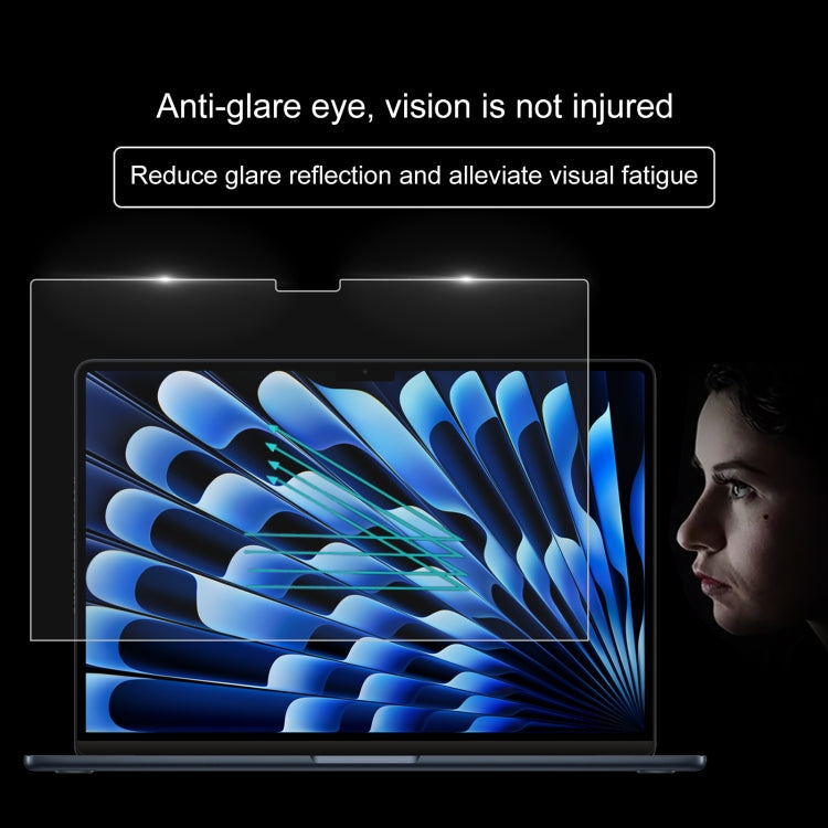 For MacBook Air 15.3 inch A2941 2023 25pcs 9H Explosion-proof Tempered Glass Film by bashfashion