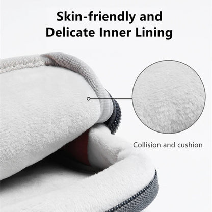 For 13 inch Laptop Zipper Waterproof Handheld Sleeve Bag (Black) by bashfashion