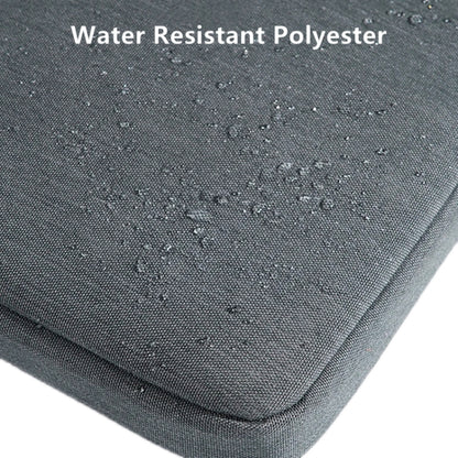 For 14 inch Laptop Zipper Waterproof Handheld Sleeve Bag (Beige White) by bashfashion