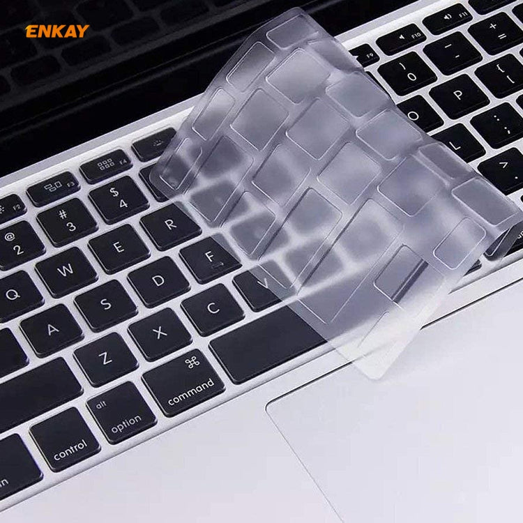For MacBook Air 13.3 inch A1932 2018 ENKAY Hat-prince US Version of The Notebook Ultra-thin TPU Keyboard Protective Cover by ENKAY