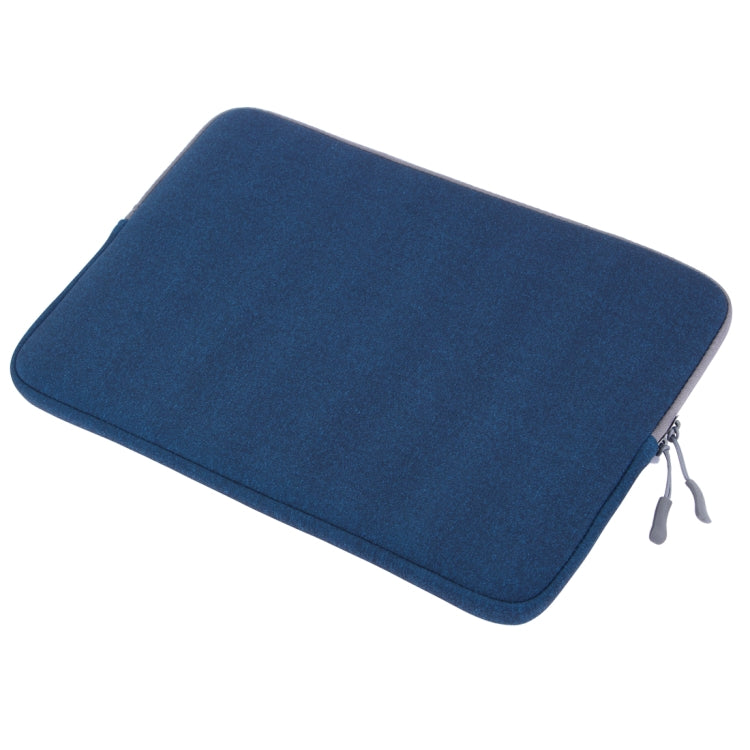 For Macbook Pro 13.3 inch Laptop Bag Soft Portable Package Pouch (Blue) by bashfashion