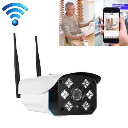 J-06 Indoor and Outdoor 1.0MP Wireless Wifi IP IR Camera, Support Infrared Night Vision / Motion Detection / TF Card (64GB Max), IR Distance: 50m by bashfashion