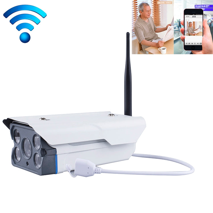 J-01100 1.0MP Smart Wireless Wifi IP Camera, Support Motion Detection & Infrared Night Vision & TF Card(64GB Max) by bashfashion