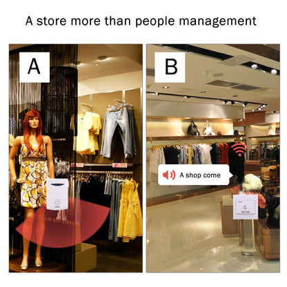 Aiton V006C Wireless Digital Music Doorbell, Receiver Distance: 150m by bashfashion