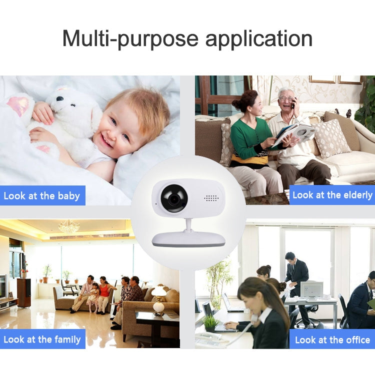 WLSES GC60 720P Wireless Surveillance Camera Baby Monitor, US Plug by bashfashion