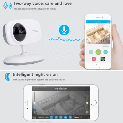 WLSES GC60 720P Wireless Surveillance Camera Baby Monitor, AU Plug by bashfashion
